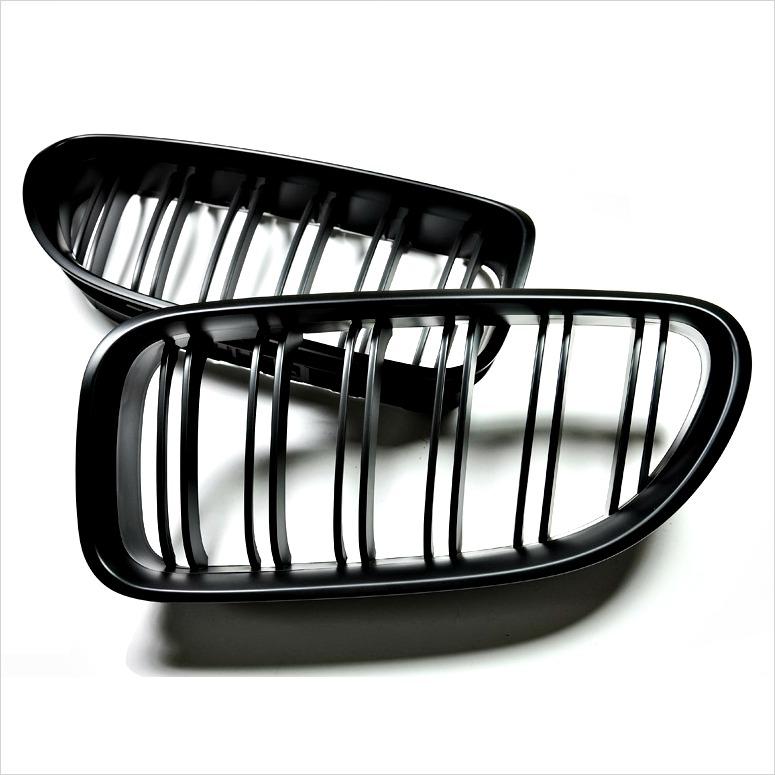 Autotecknic Matte Black Front Grilles BMW F12 F13 (incl M6)