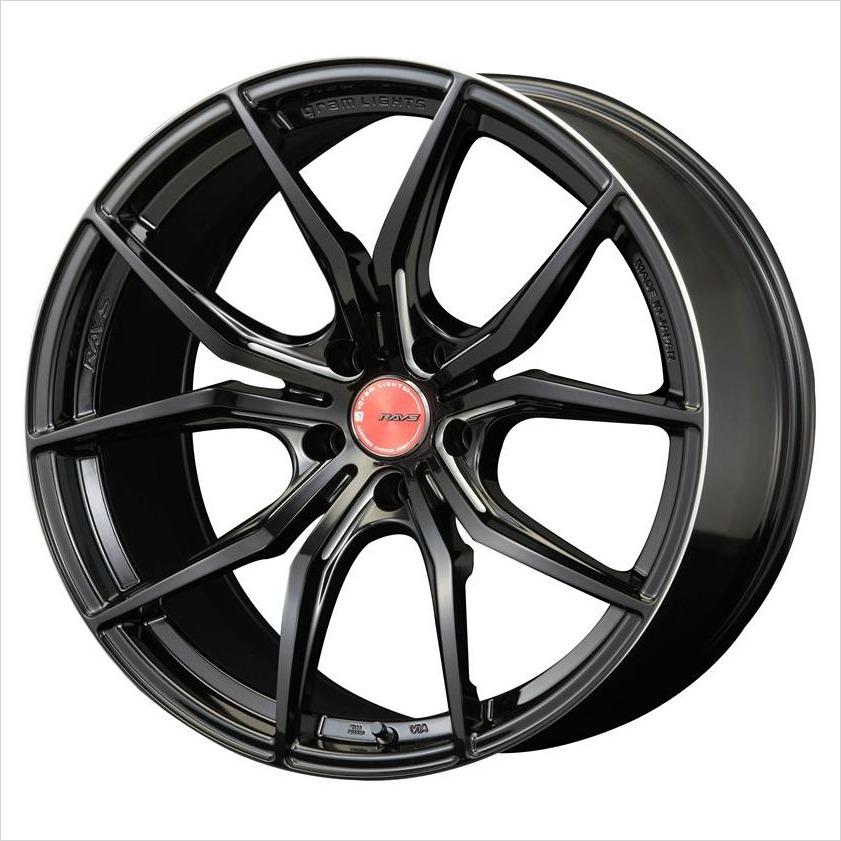 Gram Lights 57FXX Semi Gloss Black 20x10 5x114.3 40mm