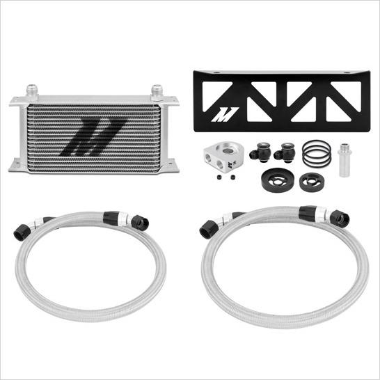 Mishimoto Oil Cooler Kit Silver BRZ FR-S T86