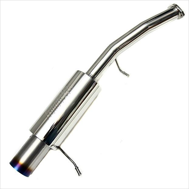 TurboXS RFL-TI Axleback Muffler Titanium Tip WRX / STI (2002-2007)