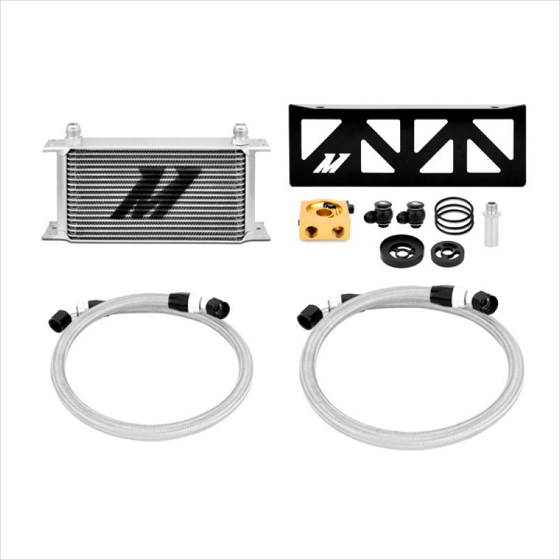 Mishimoto Thermostatic Oil Cooler Kit Silver BRZ FR-S T86