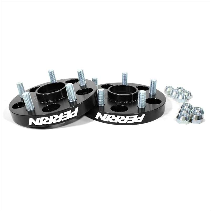 Perrin Wheel Spacers 30mm Black 5x100 WRX (2002-2014)