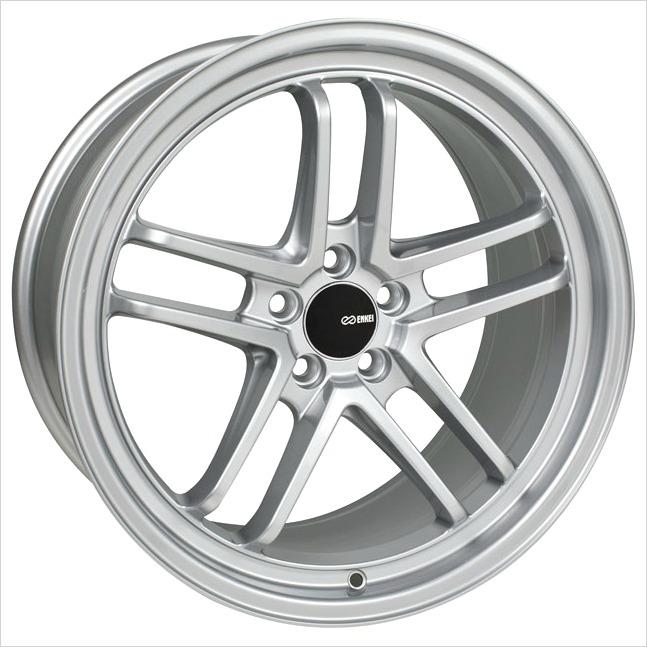 Enkei TSP5 Silver Wheel 17x9 5x114.3 35mm