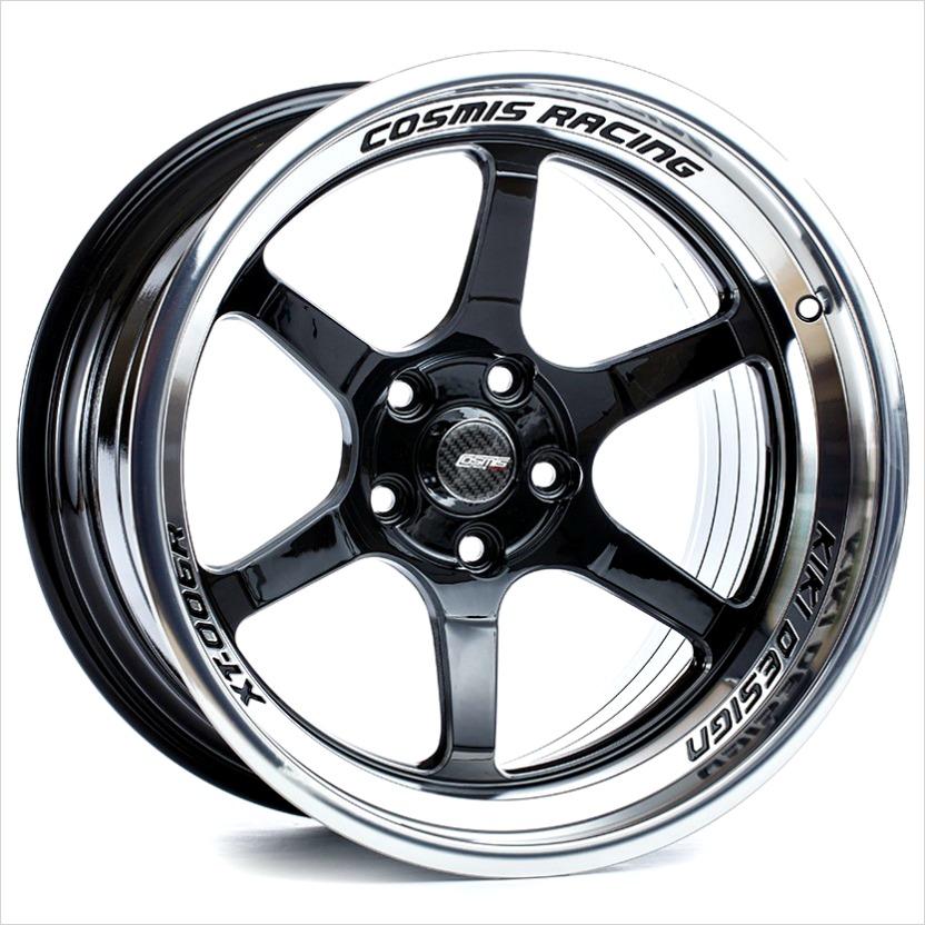 Cosmis XT-006R Black Machined Lip Wheel 18x9 5x114.3 +35mm