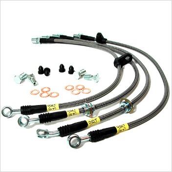 StopTech Front Brake Lines Civic Si (2006-2013)