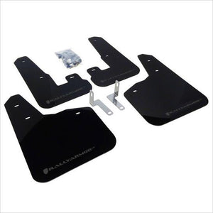 Rally Armor UR Mud Flaps Black with Grey Logo Legacy (2010-2014)