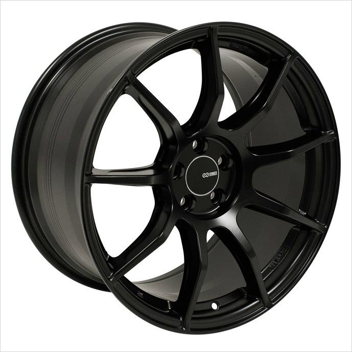 Enkei TS9 Matte Black Wheel 18x8.5 5x100 45mm