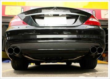 Eisenmann Exhausts Mercedes W215 CL55 AMG