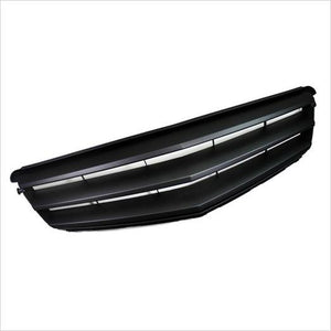 Autotecknic Matte Black Front Grille Mercedes (W204) C300/C350 (2008-2012)