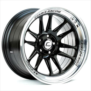 Cosmis XT206R Black Machined Lip Wheel 18x11 5x114.3 +8mm