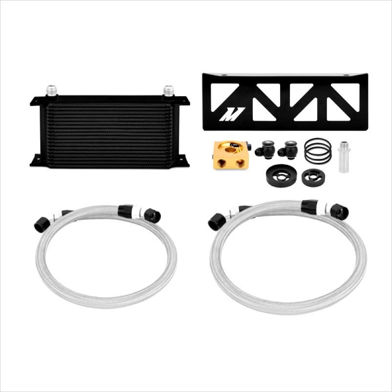 Mishimoto Thermostatic Oil Cooler Kit Black BRZ FR-S T86