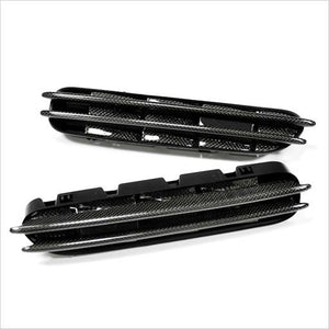 Autotecknic Carbon Fiber Side Fender Grilles BMW E60 M5