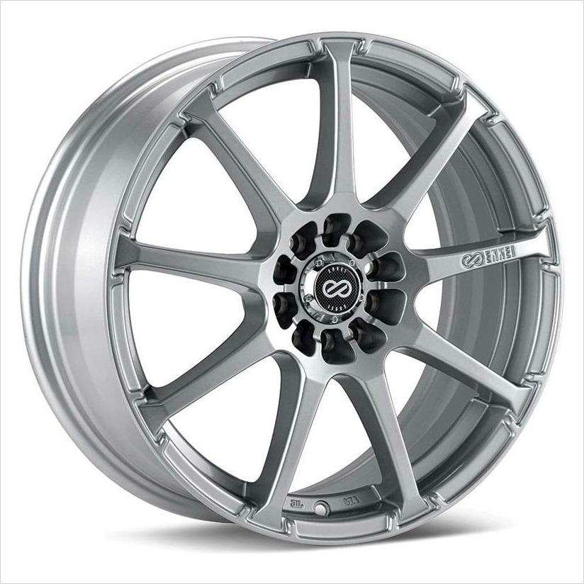 Enkei EDR9 Silver Wheel 17x7 4x100/108 38mm