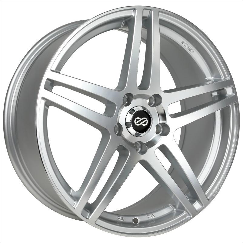 Enkei RSF5 Silver Machined Wheel 16x7 4x100 38mm