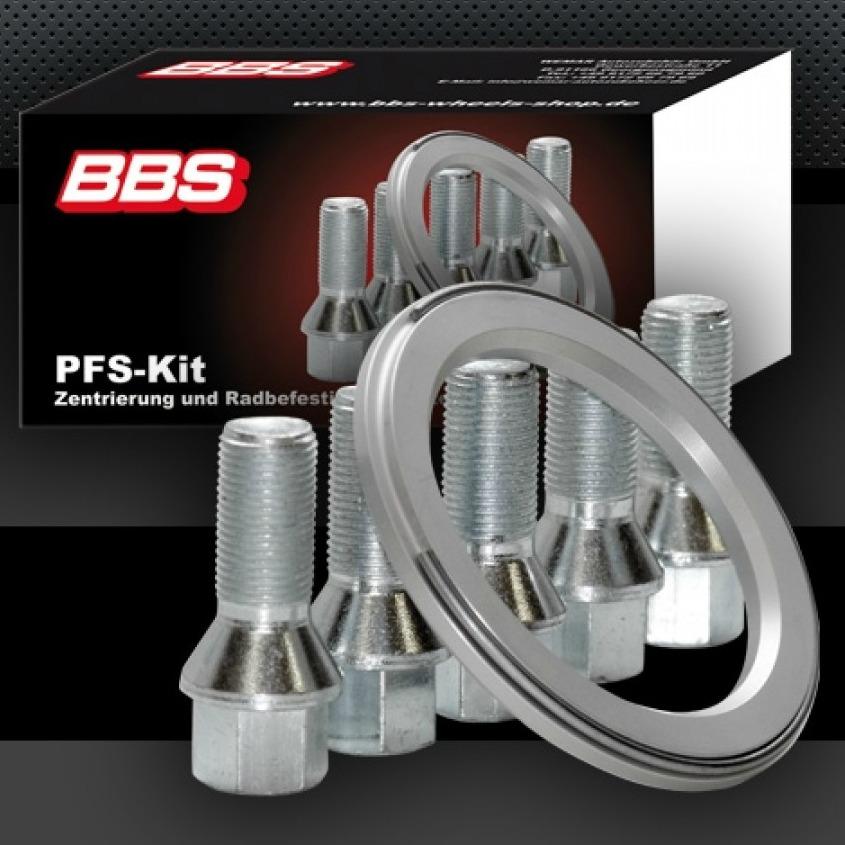 BBS Wheel PFS Kit Ring Clip Bolts