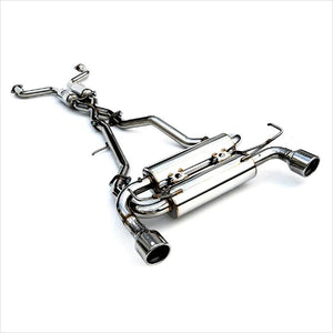 Invidia Gemini Catback Rolled Stainless Steel Tips G35 Coupe (2003-2008)