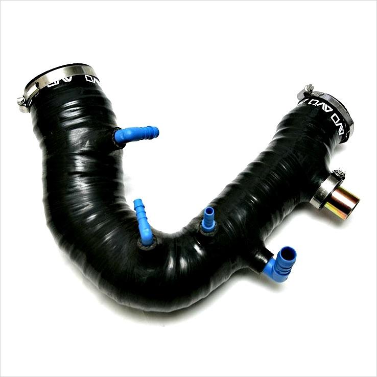 AVO Silicone Turbo Inlet Hose Black WRX / STI (2002-2007)