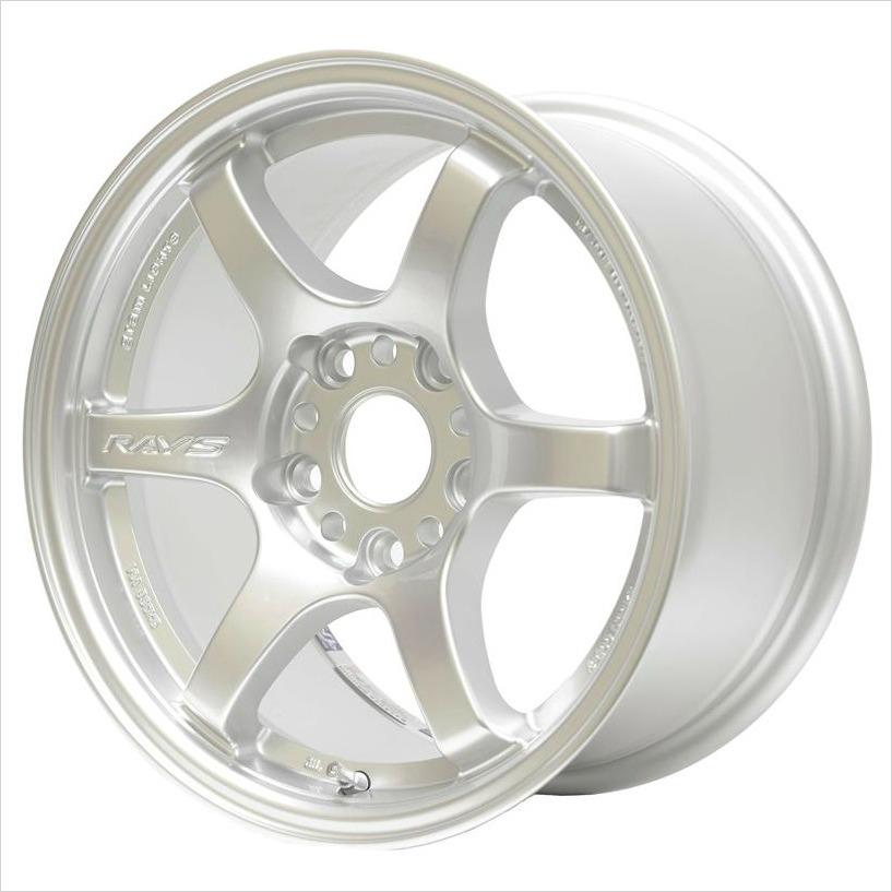 Gram Lights 57DR Silver Wheel 15x8 4x100 35mm