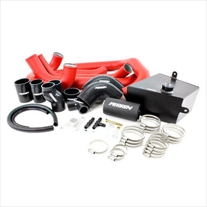 Perrin Front Mount Intercooler Piping Kit Red STI (2015-2019)