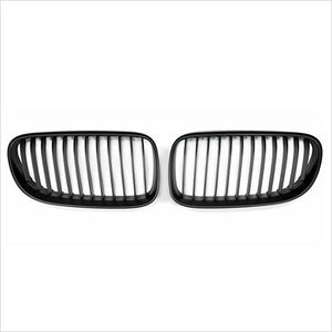 Autotecknic Matte Black Front Grilles BMW E92 E93 (2011-2012)