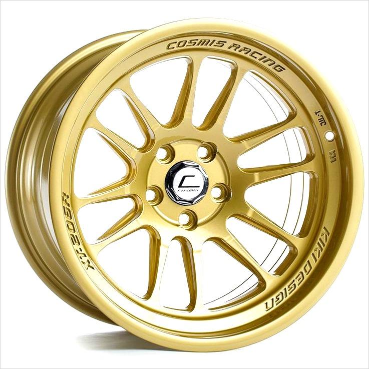 Cosmis XT206R Gold Wheel 18x11 5x114.3 +8mm