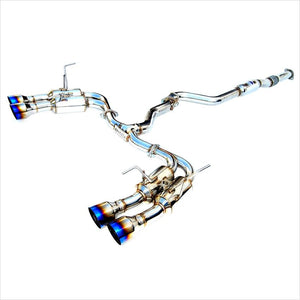 Invidia Gemini R400 Catback Quad Titanium Tips WRX / STI (2015-2018)