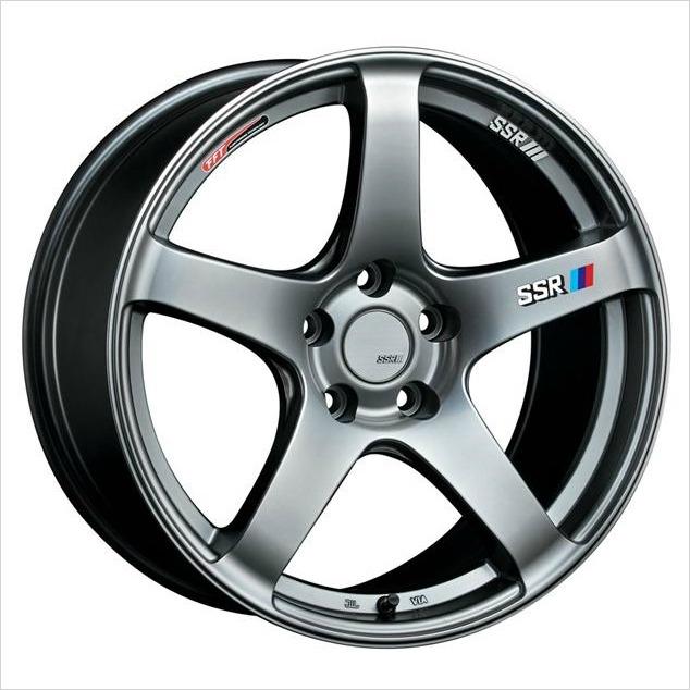 SSR GTV01 Phantom Silver Wheel 17x7 5x114.3 42mm