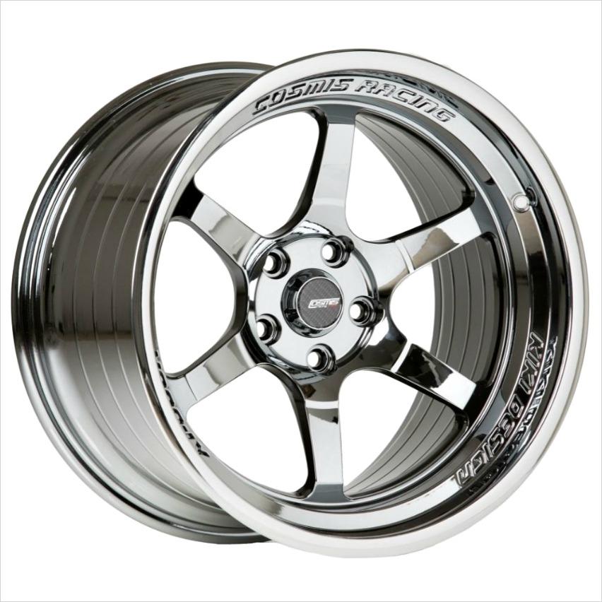 Cosmis XT-006R Black Chrome Wheel 18x9.5 5x114.3 +10mm