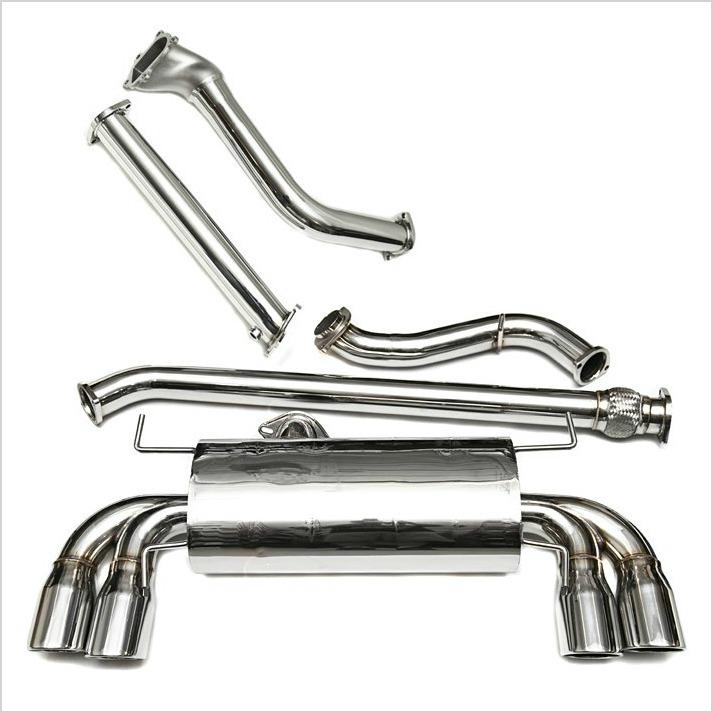 TurboXS GT Turboback Exhausts WRX (2011-2014) STI (2008-2014) Hatchback