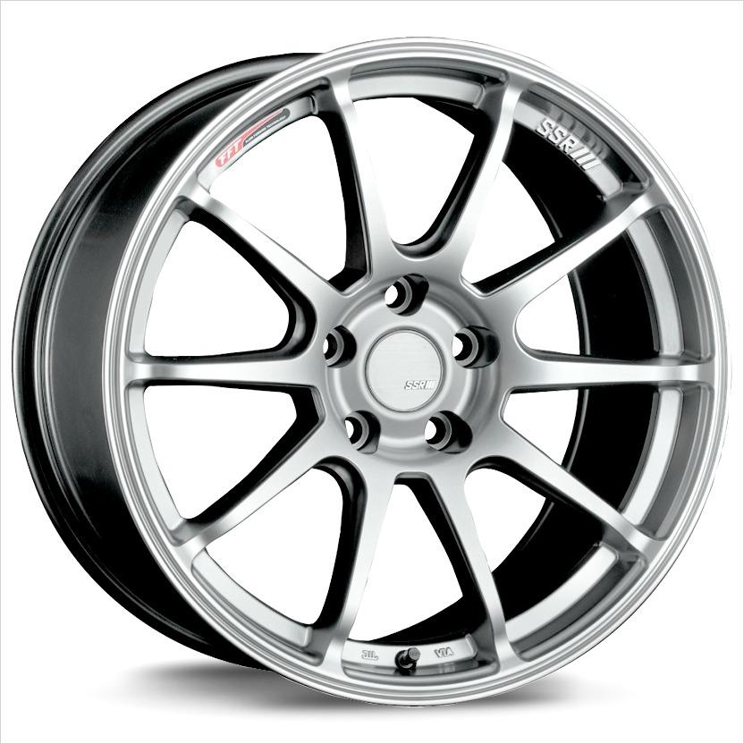 SSR GTV02 Phantom Silver Wheel 18x9 5x114.3 35mm