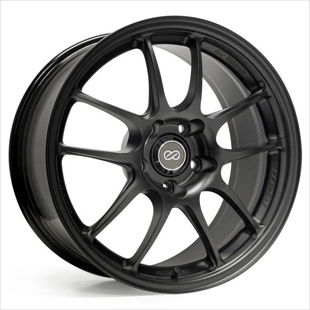 Enkei PF01SS Black Wheel 17x9 5x114.3 60mm