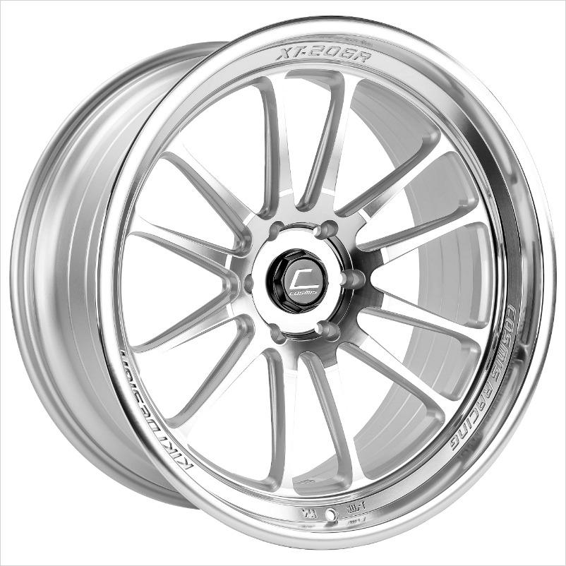 Cosmis XT206R Silver Machined Lip Wheel 22x10 6x139.7 +0mm