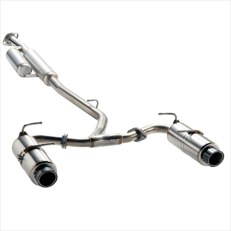 HKS Hi-Power Spec L Catback Exhaust Carbon Tips BRZ FR-S T86