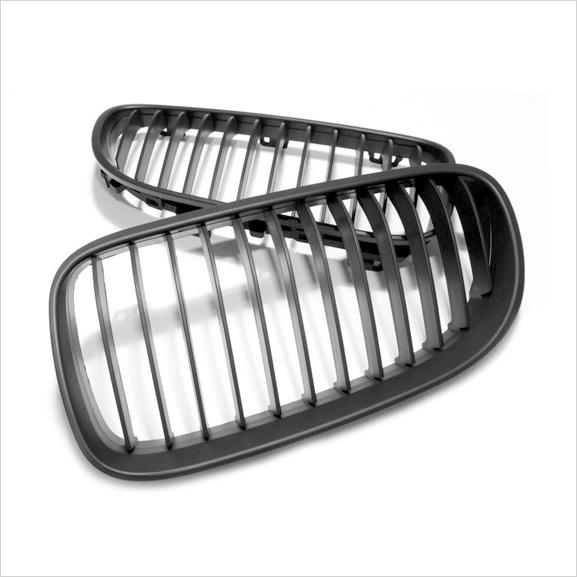 Autotecknic Matte Black Kidney Grille BMW E46 M3 (2001-2006) Coupe (1999-2003)