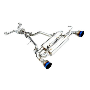 Invidia Gemini Catback Exhaust Single Layer Titanium Tips 370Z