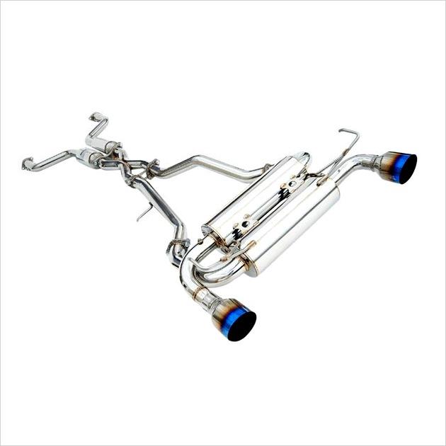 Invidia Gemini Catback Exhaust Single Layer Titanium Tips G37 Coupe