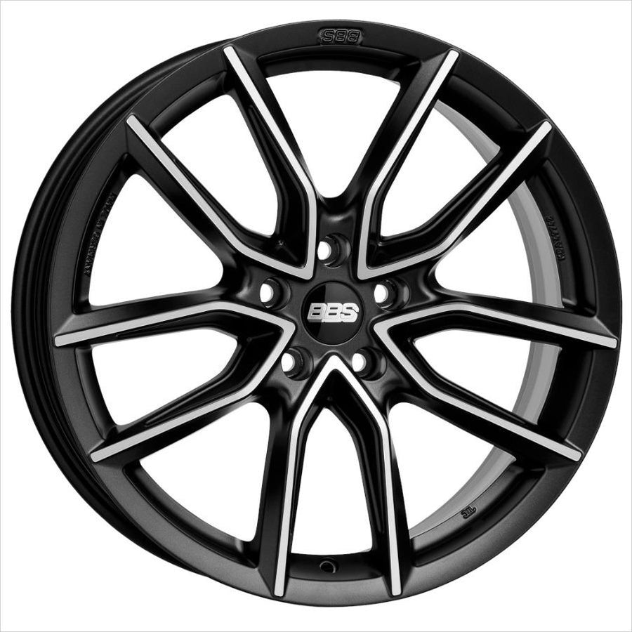 BBS XA Satin Black Wheel 19x8.5 5x114.3 45mm