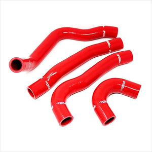 Torque Solution Silicone Radiator Hose Kit Red EVO X