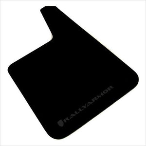 Rally Armor Basic Mud Flaps Black with Black Logo Mazda3 Speed3 (2004-2009)