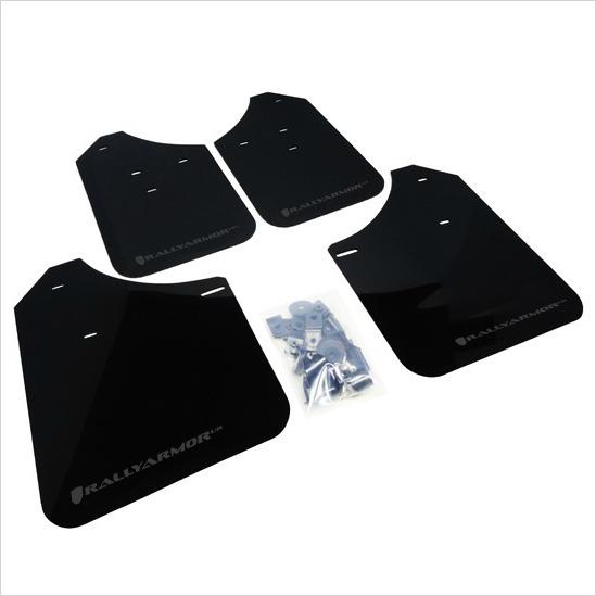 Rally Armor UR Mud Flaps Black with Grey Logo WRX / STI (2002-2007)