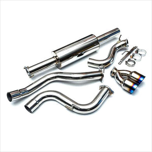 Agency Power Catback Exhaust Dual Titanium Tips Focus ST