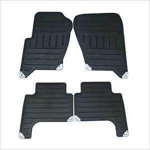 Black Rubber Floor Mats Range Rover Sport