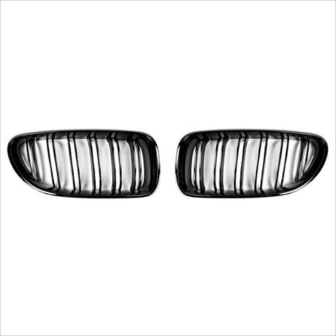 Autotecknic Gloss Black Front Grilles BMW F12 F13 (incl M6)