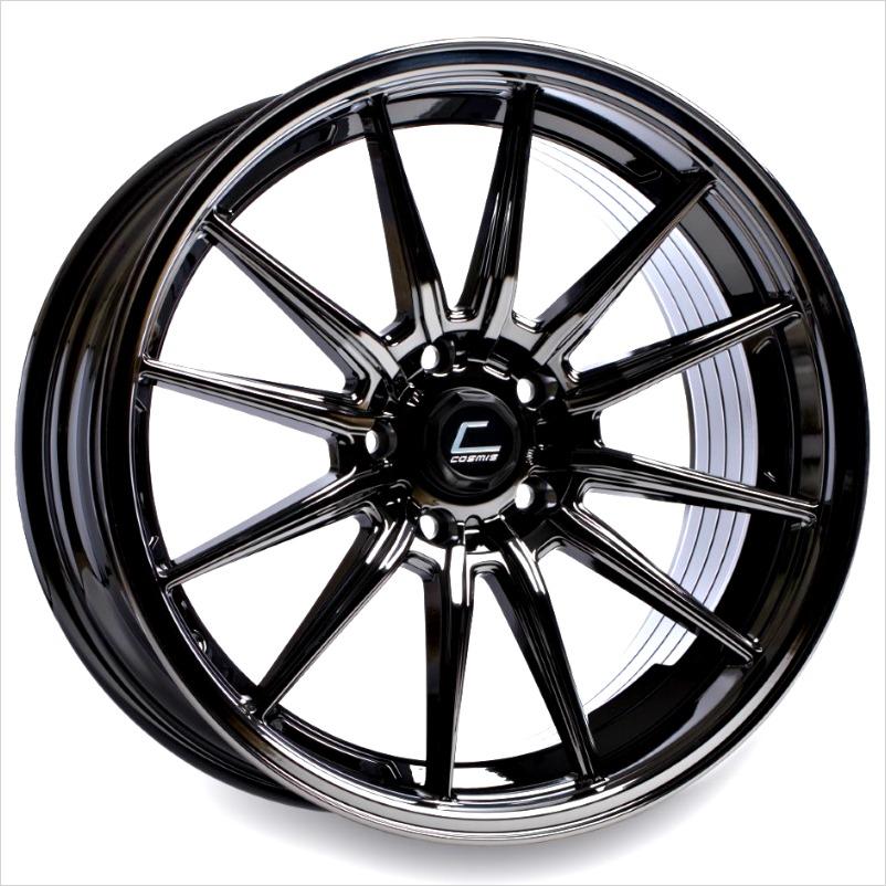 Cosmis R1 Black Chrome Wheel 18x10.5 5x114.3 +30mm