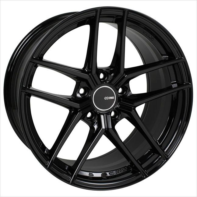 Enkei TY5 Gloss Black Wheel 19x8.5 5x112 42mm