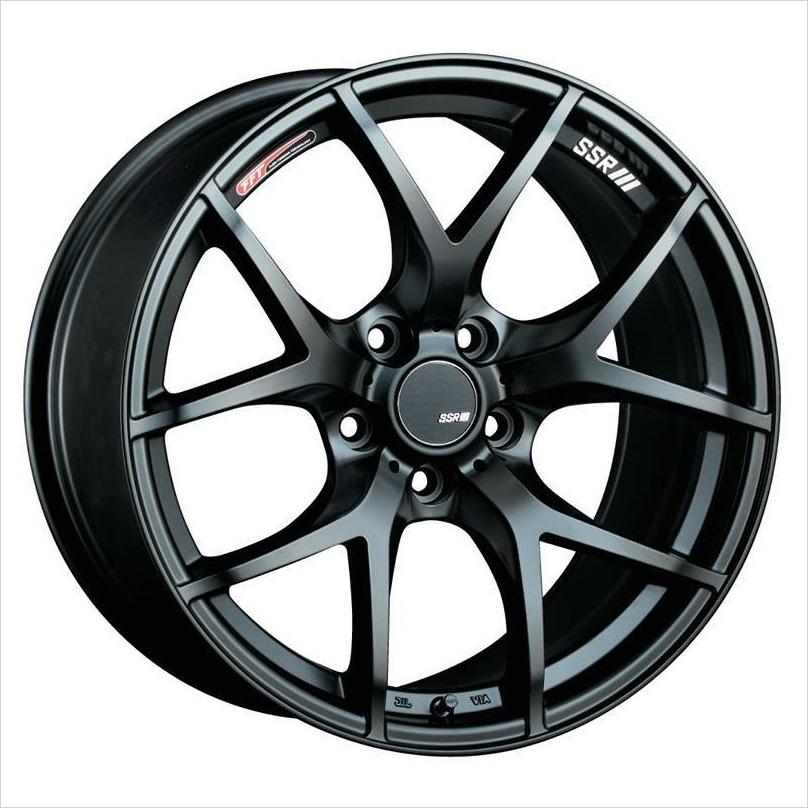 SSR GTV03 Flat Black Wheel 19x9.5 5x114.3 45mm