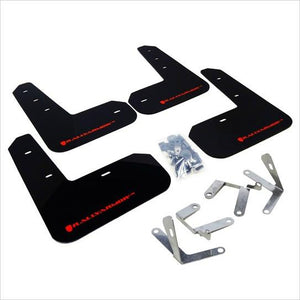 Rally Armor UR Mud Flaps Black with Red Logo BRZ FR-S T86