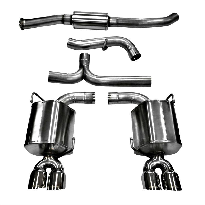 Corsa Catback Exhaust Polished Tips WRX / STI (2011-2014) Sedan