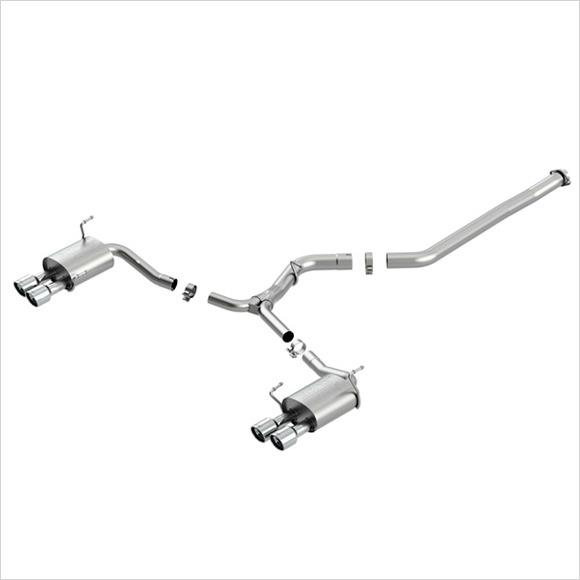 Borla ATAK Catback Exhaust WRX / STI Sedan (2011-2014)