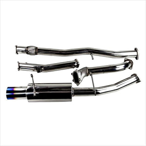 TurboXS Titanium Tip Catted Turboback Exhaust WRX / STI (2002-2007)